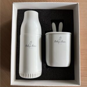 Baby’s Brew White Bottle Warmer Set